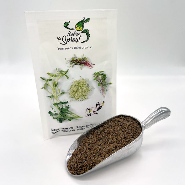 Microgreen seeds - Brown flaxseed Kabir