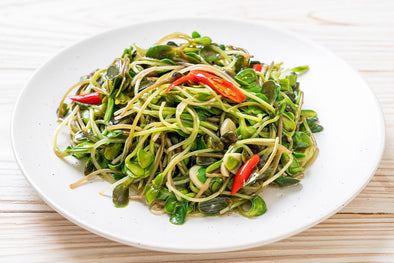 Ricetta "Microgreens girasole con salsa di ostriche"