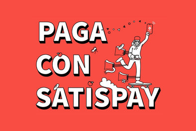 Da oggi puoi pagare anche con Satispay!