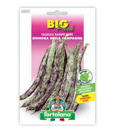 Semi da orto - Fagiolo Rampicante Signora della Campagna