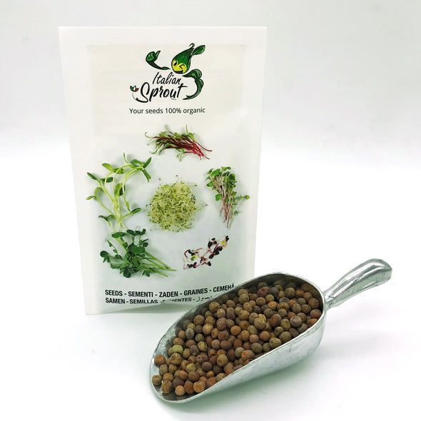 Semi per microgreens - Pisello verde Efesto