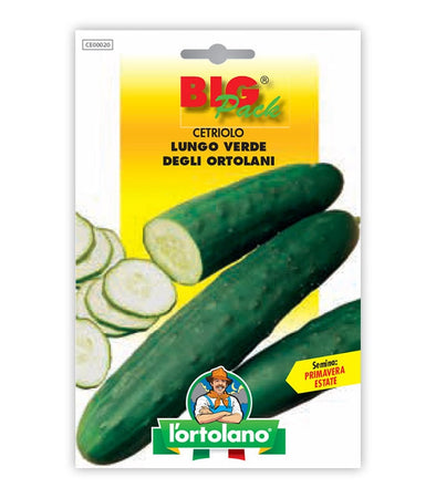 Semi da orto - Cetriolo Lungo Verde degli Ortolani