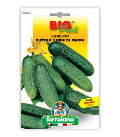 Semi da orto - Cetriolo Piccolo Verde di Parigi