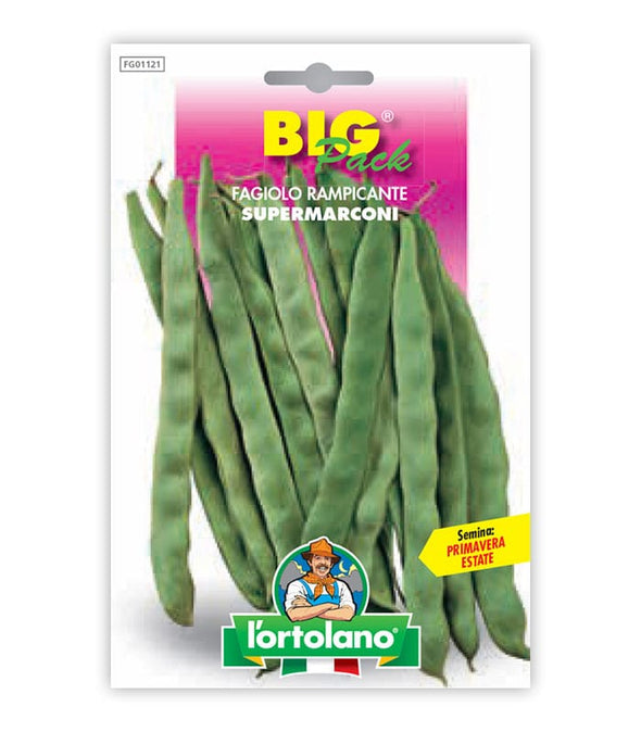 Orto seeds - Cracking bean SuperMarconi Black Seed