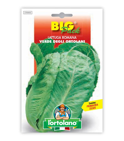 Orto seeds - Green Roman lettuce of the Ortolani