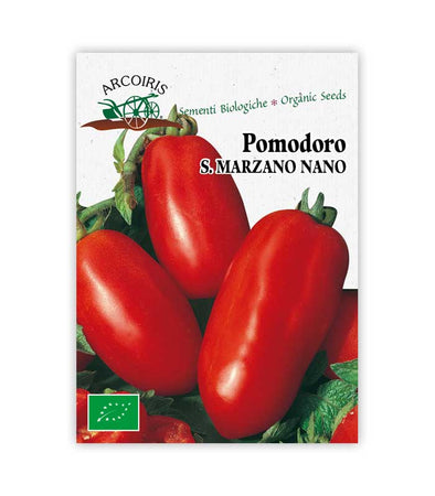 Bio vegetable garden seeds - San Marzano Tomato Nano