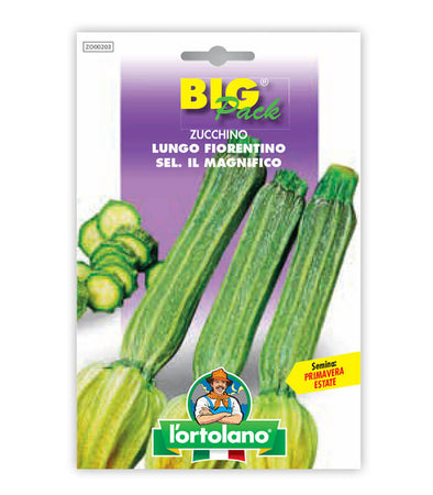 Semi da orto - Zucchino Lungo Fiorentino sel. Il Magnifico