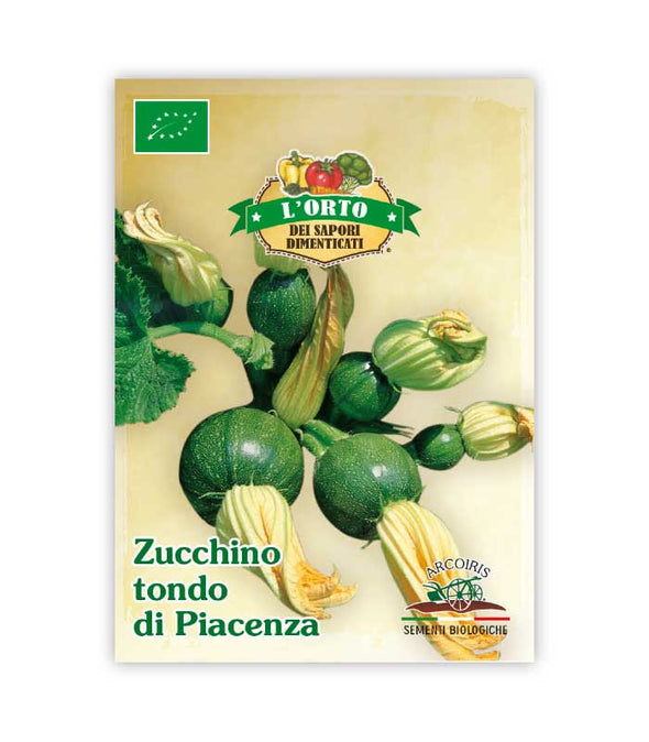 Semi da orto bio - Zucchino tondo di Piacenza