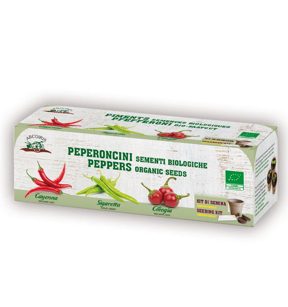 Kit di Semina Biologico PEPERONCINI