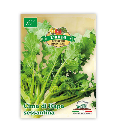 Semi da orto bio - Cima di Rapa Sessantina