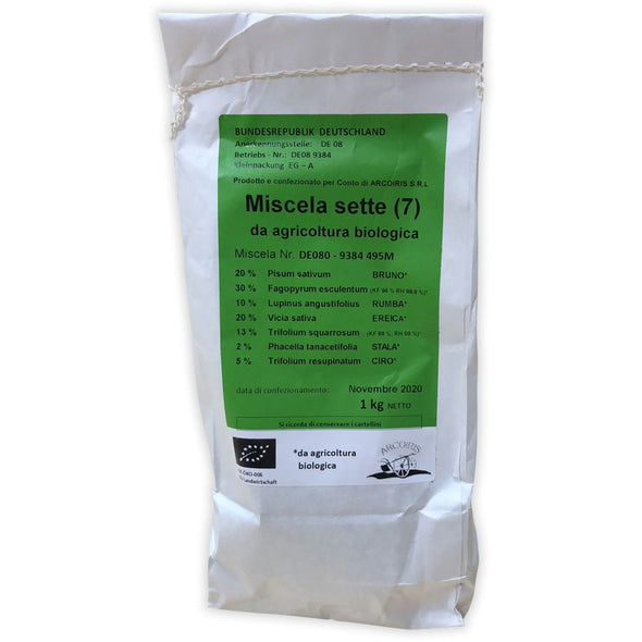 Semi da fiore bio - Miscela Sovescio Sette - 1 kg