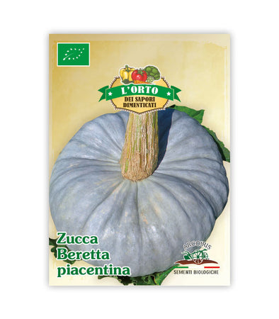 Semi da orto bio - Zucca Beretta Piacentina