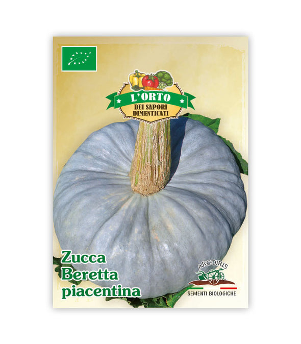 Semi da orto bio - Zucca Beretta Piacentina